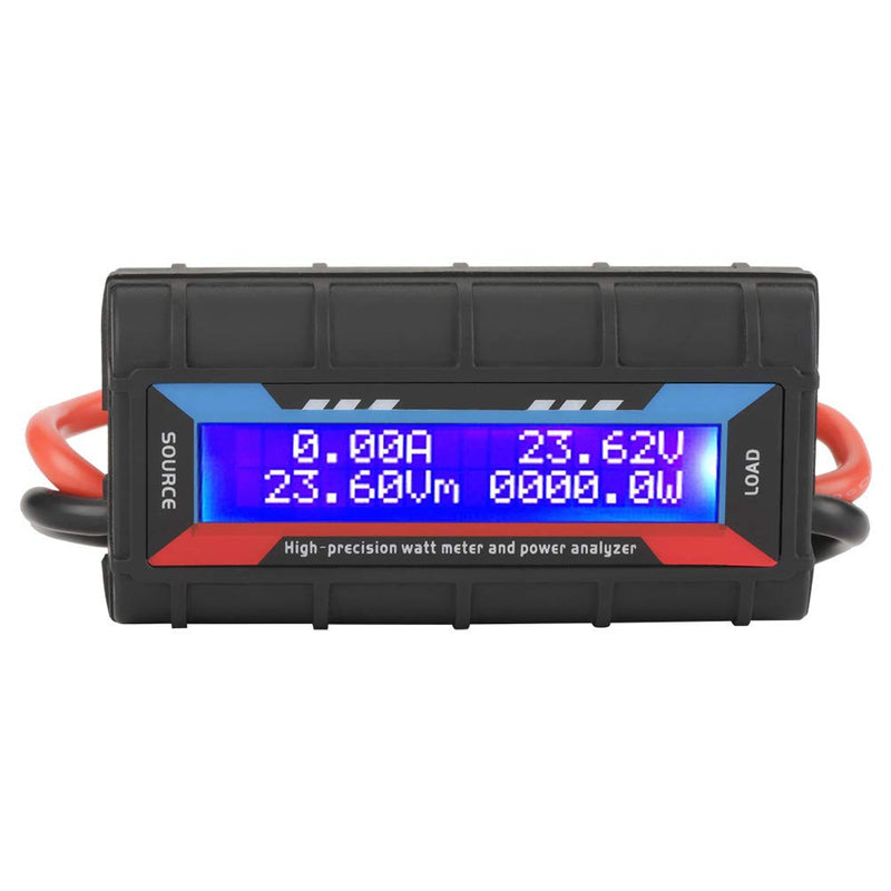 [Australia - AusPower] - Zerone RC Power Tester, Digital LCD Display Voltage Amp Meter 8V-60V High Watt Meter for RC Model Airplane (130A) 130A 