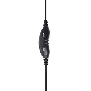 [Australia - AusPower] - HYS Surveillance Security Covert Acoustic Tube Spiral/Straight PU Cable Earpiece Headset with VOX PTT Mic for IC-F11 IC-F21 IC-F4011 IC-F3011 IC-F3013 IC-F3GT Icom&Midland 2pin Radio 