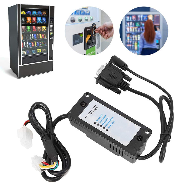 [Australia - AusPower] - 125 MDB Payment Device to PC Converter, RS232 Adapter Bill Acceptor Computer Serial Port Transfer Box Comes with Cables, for Connecting MDB Coin Receivers 