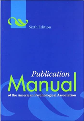 [Australia - AusPower] - Publication Manual of the American Psychological Association, 6th Edition 