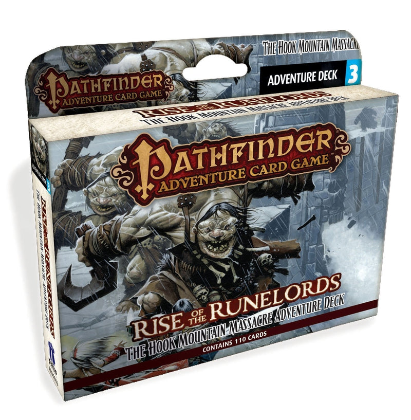 [Australia - AusPower] - Paizo Rise of The Runelords The Hook Mountain Massacre Adventure Deck 