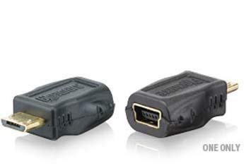 [Australia - AusPower] - Gigaware Mini USB-F to Micro USB-M Adapter 