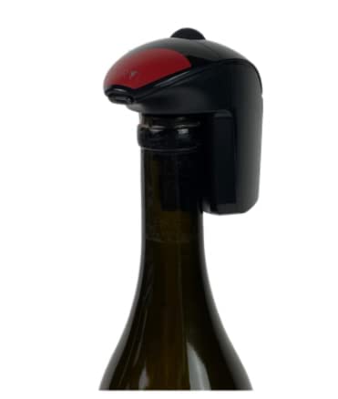 [Australia - AusPower] - AirVi Premium Wine Dispenser (Black, 2-Pack Red and White Wine Dispensers) Black 2-Pack (1) Red and (1)White Dispenser 