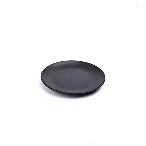 [Australia - AusPower] - MBB Set of 3 Black 6 Inch Melamine Ware Dinner Plates Dishes Dinnerware Shatter-proof 