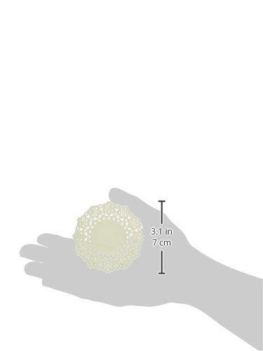 [Australia - AusPower] - DOODLEBUG Mini Doilies (75 Pack), Lily White 