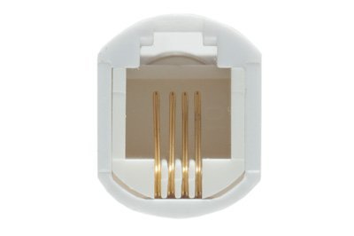[Australia - AusPower] - 1 x Telephone Cord Detangler - 360 Degree Rotating - Clear - Phone Cord Detangler Branded Master Cables Product 