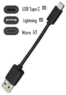 [Australia - AusPower] - Micro USB (Not for Newer Earbuds - Please Check if You Need a Micro USB Before Buying - See Product Pictures) Charge Power Cable Cord Wire for Wireless Bluetooth Charging Cases 