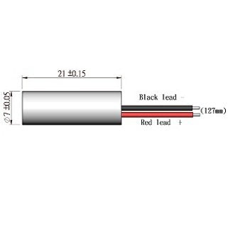 [Australia - AusPower] - Quarton Laser Module VLM-650-03 LPA (ECONOMICAL DOT Laser) 