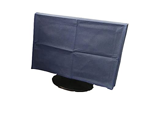 [Australia - AusPower] - 3 Pieces Computer Dust Cover Monitor + Keyboard+ Computer Host Pc Dust Proof Computer Covers Case Computer Dust Cover for Desktop Pc CPU Tower Protector (27'' Monitor Set Blue) 27'' Monitor Set Blue 