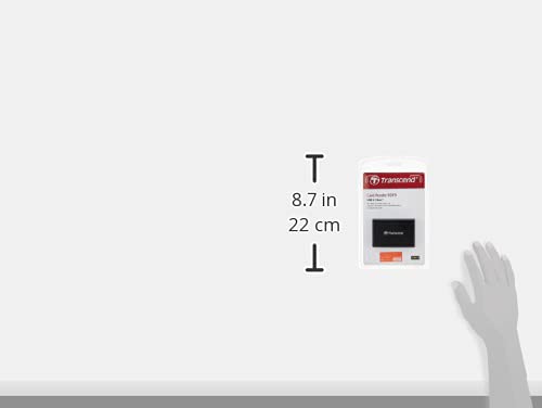 [Australia - AusPower] - Transcend RDF9 Card Reader - CompactFlash, microSDHC, microSDXC, SDHC, SDXC, SD, microSD, CompactFlash (UDMA7) - USB 3.1 Type AExternal 