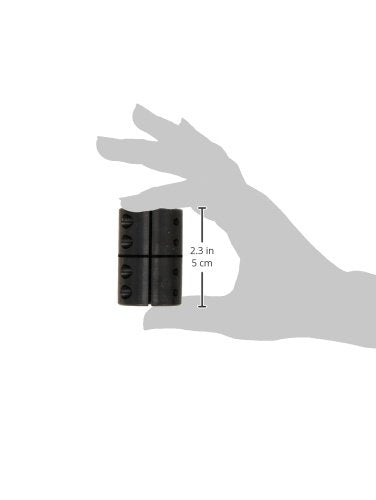[Australia - AusPower] - Climax Part CC-062-062-KW Mild Steel, Black Oxide Plating Clamping Coupling, 5/8 inch X 5/8 inch bore, 1 1/2 inch OD, 2 1/4 inch Length, 10-32 x 1/2 Set Screw 