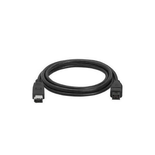 [Australia - AusPower] - StarTech.com 6 ft IEEE-1394 Firewire Cable 9-6 M/M - IEEE 1394 Cable - 6 pin FireWire (M) to FireWire 800 (M) - 6 ft - Black - 1394_96_6 Firewire 800 to 400 