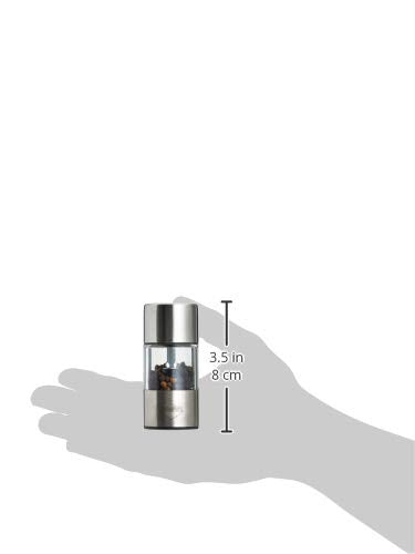 [Australia - AusPower] - Küchenprofi Vienna Salt and Pepper Set, 3.4" x 1.5", Clear 3.4" x 1.5" 