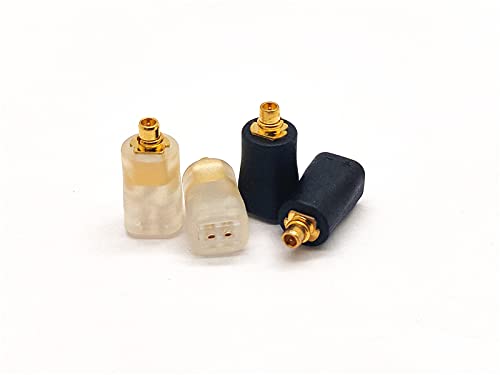 [Australia - AusPower] - Girftu DIY 2Pin 0.78mm to MMCX Connector Adapter, MMCX (Transparent) Transparent 