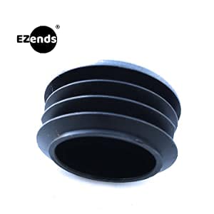 [Australia - AusPower] - 1 1/4 Inch Round Plastic Plug (8 Pack) Pipe Tubing End Cap, Round Plastic Tubing Plug, Durable Chair Glide, 14-20 Gauge, by Brew Dog Supplies (14-20 Gauge) by EZENDS 8 14/20 Gauge 