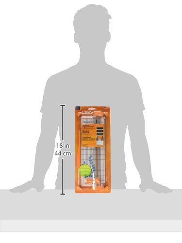 [Australia - AusPower] - Fiskars SureCut Portable Paper Trimmer, 12 Inch Cut , Orange - 154450-1009 
