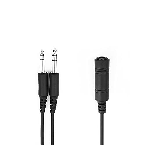 [Australia - AusPower] - Helicopter U-174 Plug Aviation Headset to General Aviation(GA) Adapter Cable 