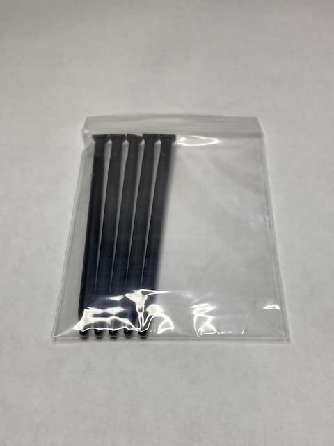 [Australia - AusPower] - 3DS Stylus Pen, Replacement Stylus Compatible with, New Nintendo 3DS Original (not XL) Stylus Pen [5 Pack] (Black) Black 