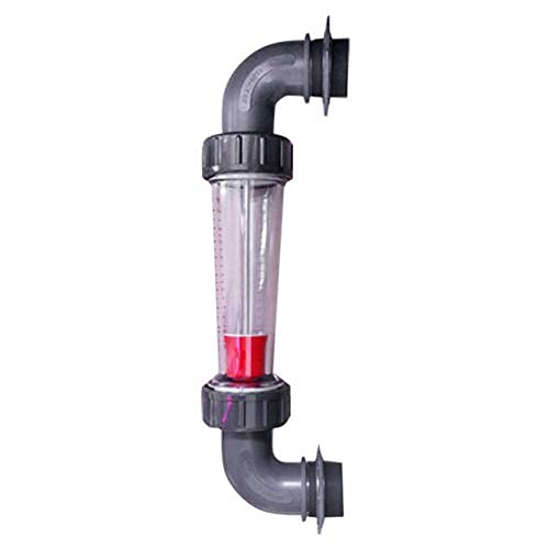 [Australia - AusPower] - Hilitand 25-250L/H Rotameter Plastic Tube Type Instantaneous Liquid Water Flow Meter DN15 