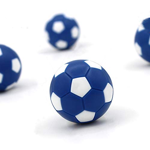 [Australia - AusPower] - OuMuaMua 9pcs Foosball Table Balls 1.42 Inch Table Soccer Balls for Foosball Tabletop Game Foosball Accessory Replacements Multicolor 