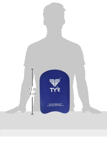 [Australia - AusPower] - TYR Junior Kickboard for Swim Training, Blue, 14.5 x 10 Inches 