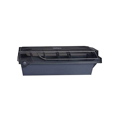 [Australia - AusPower] - Da Jia Large Capacity Covered Business Card File Holder Case Organizer Box with 4 Dividers and 20 A-Z Guides for 500 Cards 