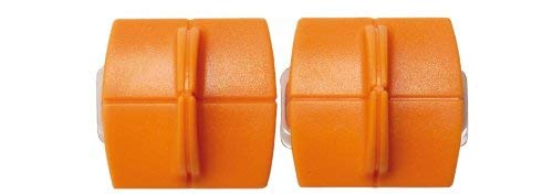 [Australia - AusPower] - Fiskars 1003904 High Profile TripleTrack Blades X2 - Straight Cutting, 2.3 x 2.3 x 2.1 cm, Orange 