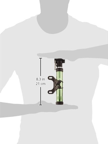 [Australia - AusPower] - Crankbrothers Gem Bike Hand Pump - Short/Long Dual Piston Pump, Presta/Schrader, High Volume and High Pressure Hand Pump 