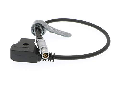 [Australia - AusPower] - Uonecn Power Cable for Z Cam E2 Blackmagic Pocket Cinema Camera 4 Pin FFA 0S 304 to D Tap 