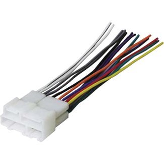 [Australia - AusPower] - Custom Install Parts Blue Complete Single Din Dash Kit + Pocket Kit + Wire Harness + Antenna Adapter Compatible with GMC Chevrolet Select 1988-1996 