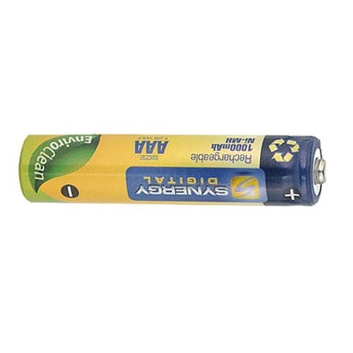 [Australia - AusPower] - Synergy Digital Cordless Phone Battery, Works with Panasonic KX-TGA931T Cordless Phone, (Ni-MH, 1.25V, 1000 mAh) AAA Rechargeable Ultra Hi-Capacity Battery Battery 