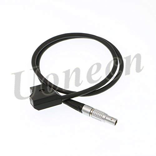 [Australia - AusPower] - Uonecn for Anton Bauer 0B 2 Pin Male to D-Tap Power Cable for Teradek Bond ARRI RED Paralinx Preston Transvideo 60cm straight 2 pin male to Dtap 