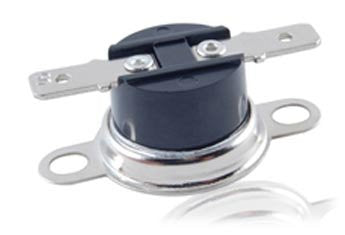 [Australia - AusPower] - NTE Electronics NTE-DTO210 Snap Action Disc Thermostat, Open on Rise, 210° F Temperature, Loose Bracket, 1/4" QC Terminals 