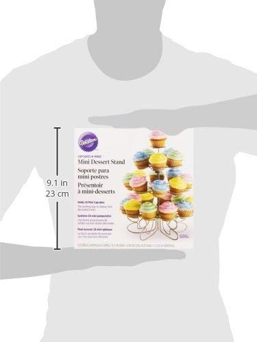 [Australia - AusPower] - Wilton Cupcakes `n More 24-Count 4-Tier Mini Dessert Stand 24ct 