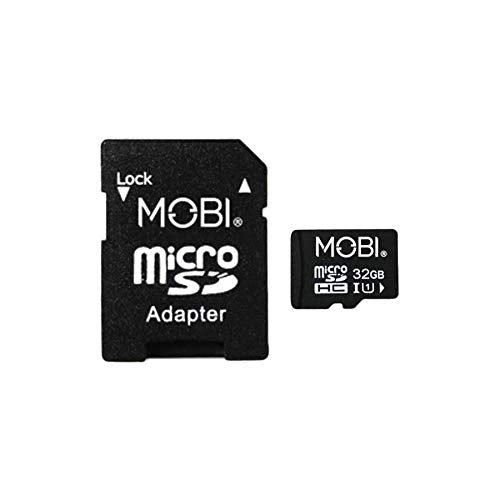 [Australia - AusPower] - MOBI 32GB MicroSDHDC Memory Card and Adapter, Micro SD Card, microSD Card, Memory Card 