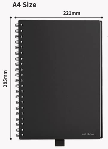 [Australia - AusPower] - L Young Whiteboard Notebook Erasable Notebook Dry Erase Board (A4) A4 