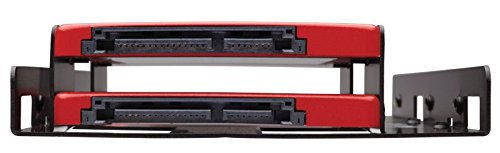 [Australia - AusPower] - Corsair Dual SSD Mounting Bracket (3.5” Internal Drive Bay to 2.5", Easy Installation) Black Dual SSD Mount 