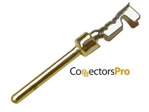 [Australia - AusPower] - PC Accessories - Connectors Pro D-Sub Male Crimp Pins, 200/Pack Gold Plated DB Crimping Pi 