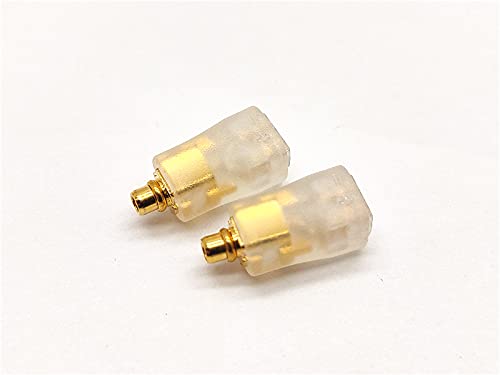 [Australia - AusPower] - Girftu DIY 2Pin 0.78mm to MMCX Connector Adapter, MMCX (Transparent) Transparent 