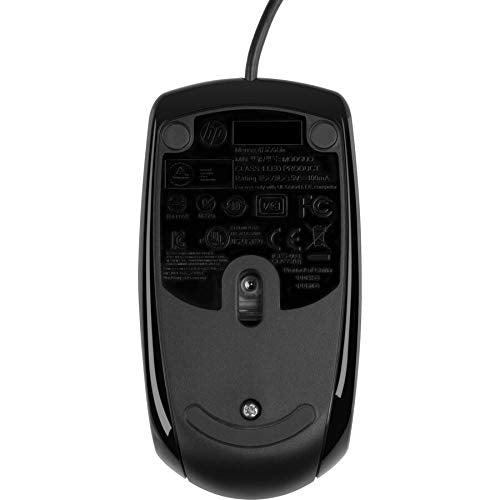 [Australia - AusPower] - HP X500 Wired Mouse - Wired USB Mouse for Windows PC Desktop, Laptop, Notebook, Mac, computerand Chromebook, for Righty or Lefty Use (E5E76AA#ABA) 