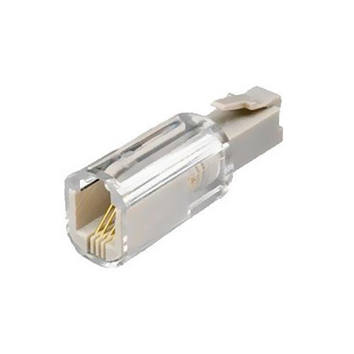 [Australia - AusPower] - 1 x Telephone Cord Detangler - 360 Degree Rotating - Clear - Phone Cord Detangler Branded Master Cables Product 