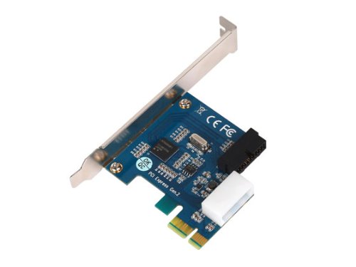 [Australia - AusPower] - Silverstone Tek EC03S-P PCI Express Card with USB 3.0 Internal 19-pin Dual Port Connector with USB 3.0 Front IO Ports 
