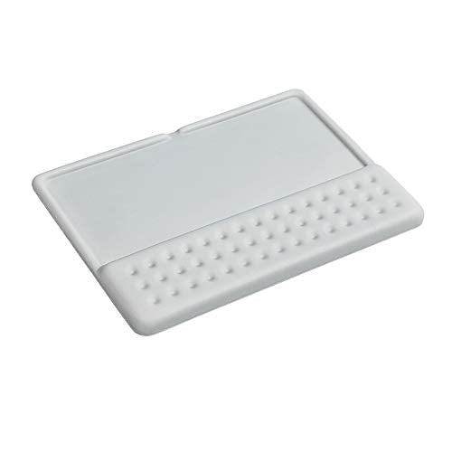 [Australia - AusPower] - Buwico 2 in 1 Keyboard Wrist Rest Pad Wrist Support Keyboard Mat Wrist Rest Mouse Pad for Apple Magic Keyboard 2 (Gray) Gray 