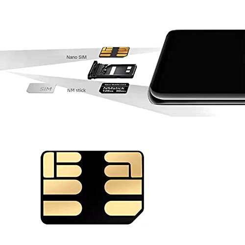 [Australia - AusPower] - Enhanced Version NM Card 128GB 90MB/S Nano Memory Card Nano Card only Suitable for Huawei P30/P30pro/P40 series/Mate20 Series/Mate30 Series Nano 128GB Card black 