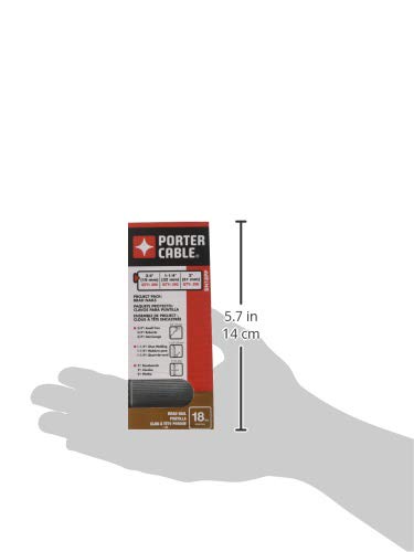 [Australia - AusPower] - PORTER-CABLE Brad Nails, Project Pack, 18GA, 3/4 Inch - 300, 1-1/4-Inch - 300; 2-Inch - 300, 900-Pack (BN18PP) Original Version 