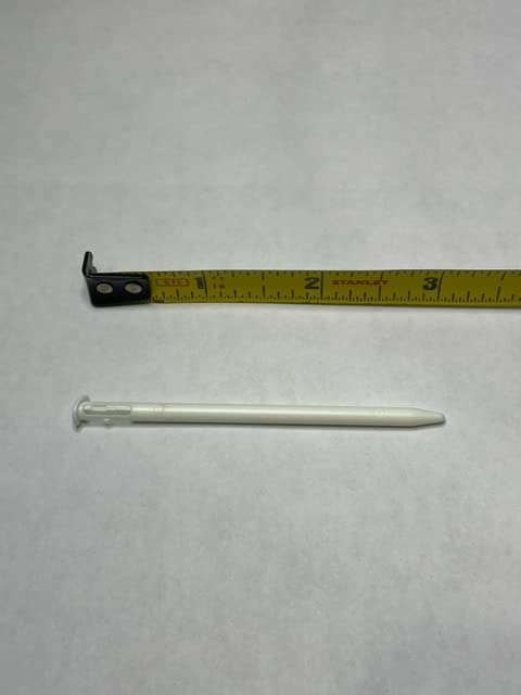 [Australia - AusPower] - 3DS Stylus Pen, Replacement Stylus Compatible with New Nintendo 3DS Original (not XL) Stylus Pen [5 Pack] (White) White 
