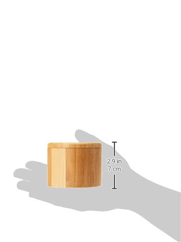 [Australia - AusPower] - Totally Bamboo Salt Cellar Bamboo Storage Box with Magnetic Swivel Lid, 6 Ounce Capacity Original Salt Box 