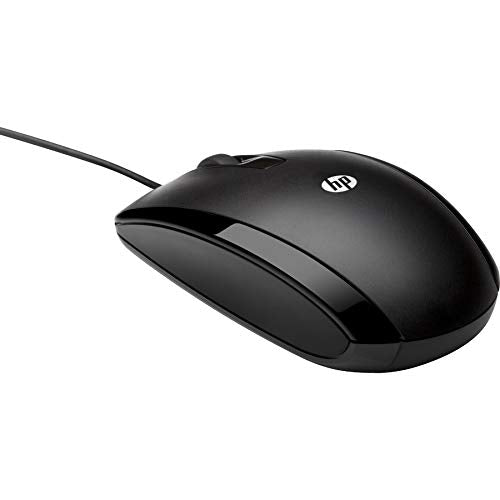 [Australia - AusPower] - HP X500 Wired Mouse - Wired USB Mouse for Windows PC Desktop, Laptop, Notebook, Mac, computerand Chromebook, for Righty or Lefty Use (E5E76AA#ABA) 