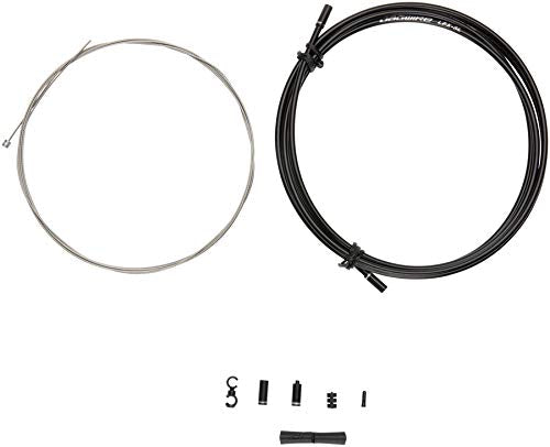 [Australia - AusPower] - Jagwire - 1x Sport Sealed DIY Shift Cable Kit | for Road, MTN, and Gravel Bike | SRAM and Shimano Shifter Compatible, Sport Slick Cables with Compressionless Housing | Black 