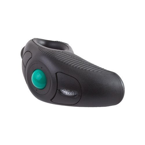 [Australia - AusPower] - YUMQUA Y-10W 2.4 GHz Portable Finger Handheld Wireless USB Trackball Mouse for PC Laptop Mac Lovers 